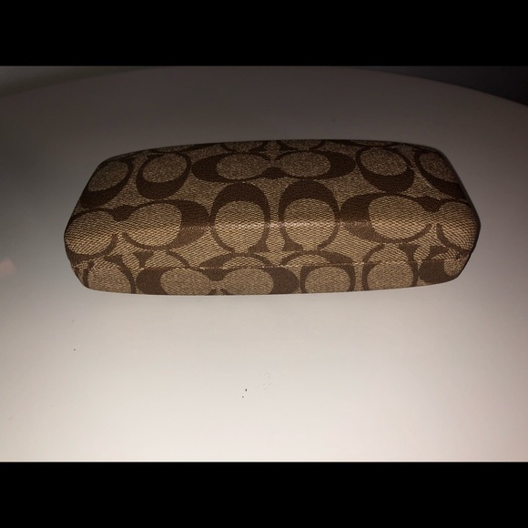 Coach tan signature sunglass case! - Picture 7 of 7
